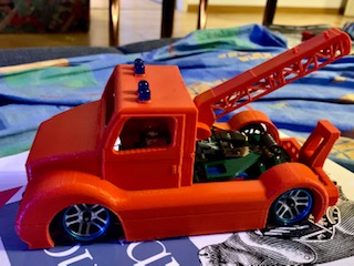 MiniZ Feuerwehr-Truck Body 1:28