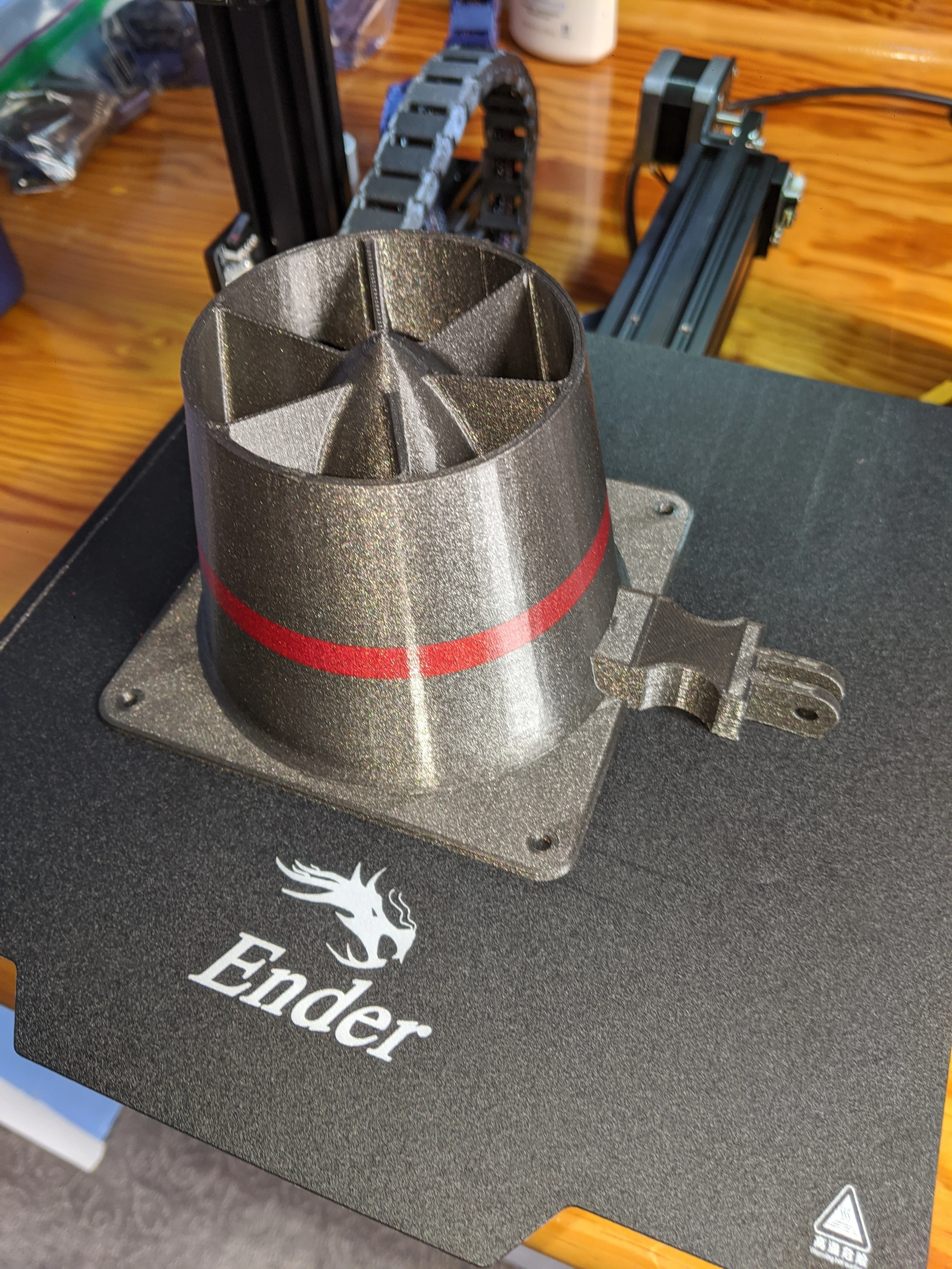 120mm Fan Shroud with GoPro mount