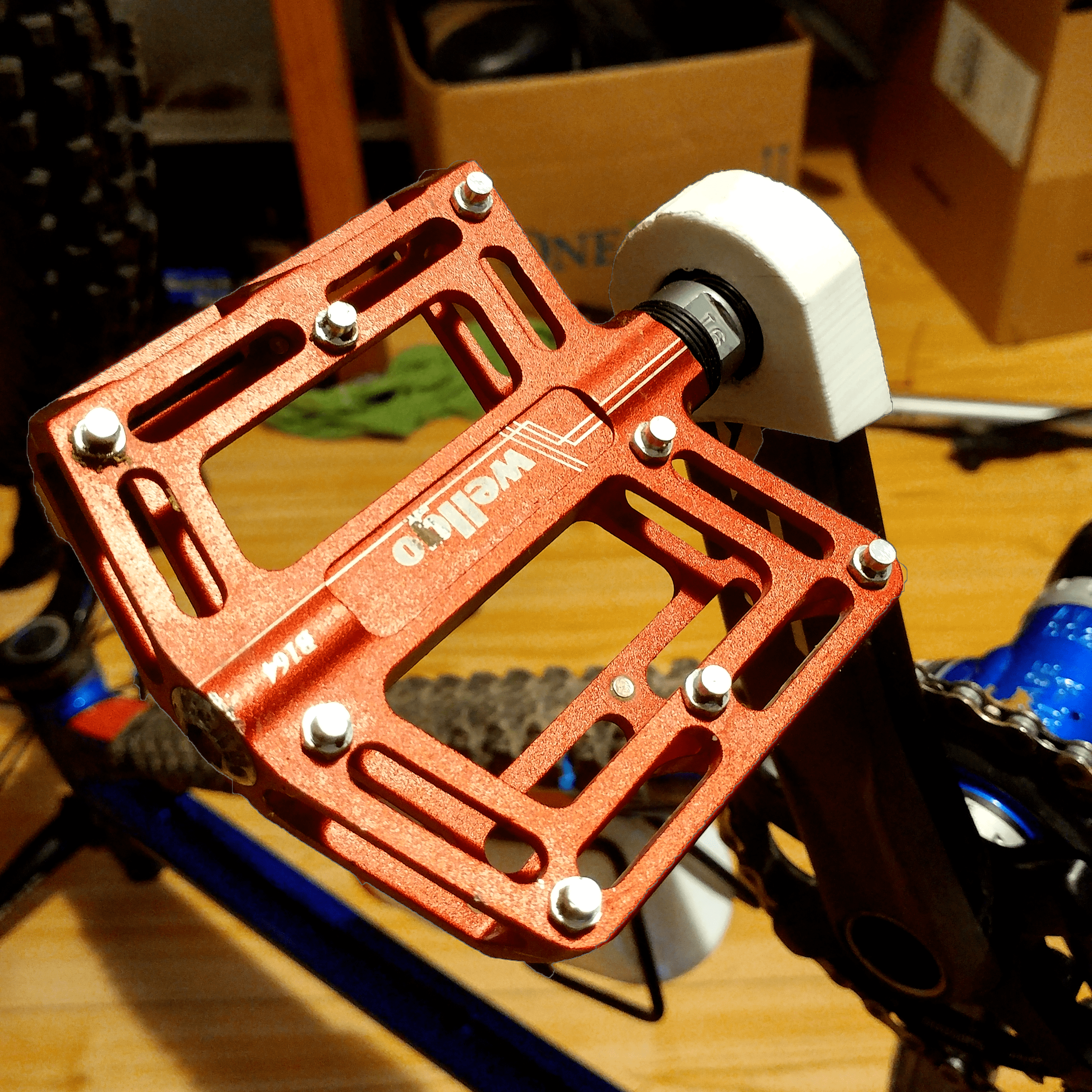 Crank Boot for mountain bike cranks