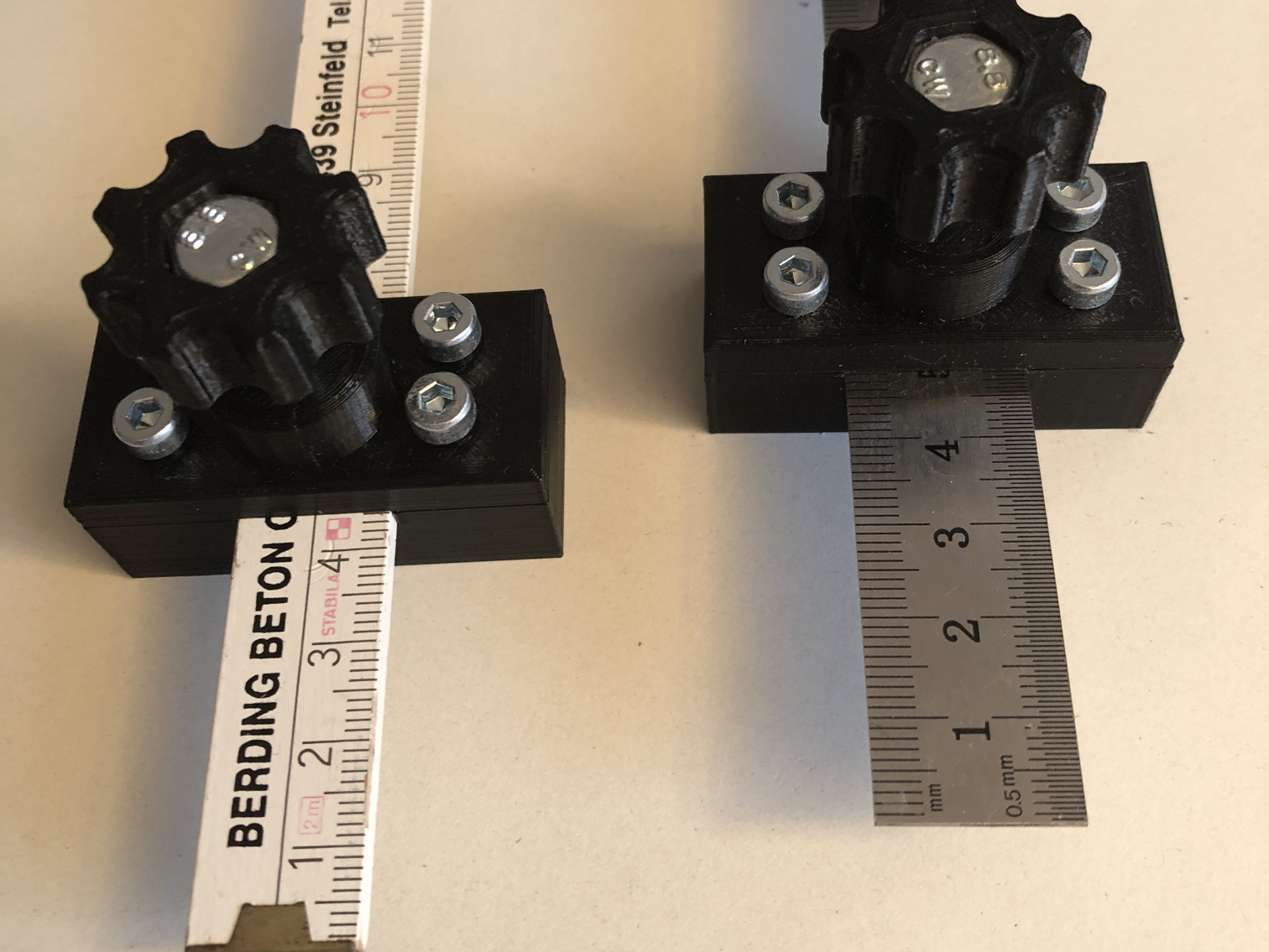 Streichmaß für Zollstock oder 19mm Breites Lineal \ Anschlaglineal