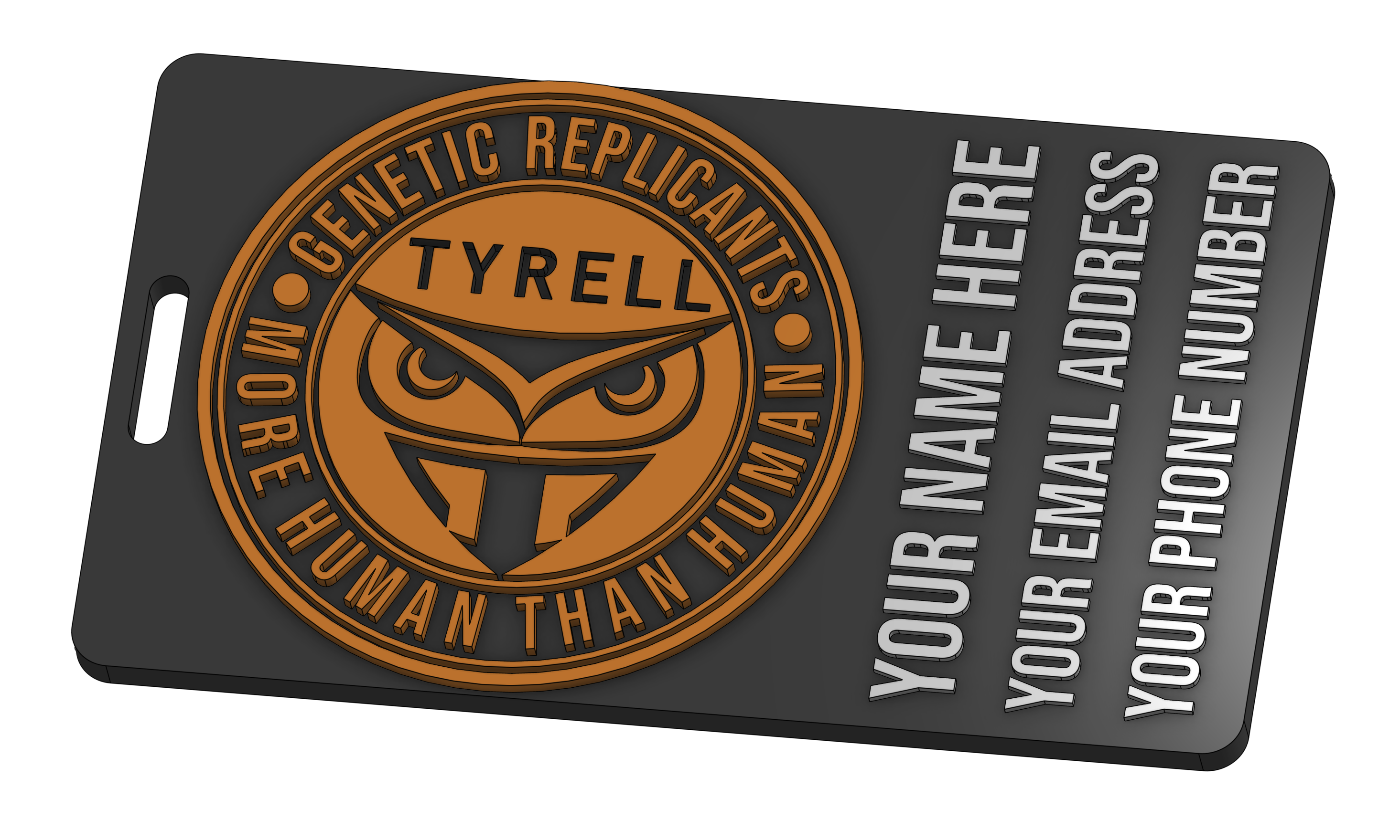 Tyrell Corporation Luggage Tag