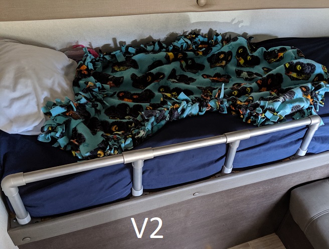 Bunk Rail Footing