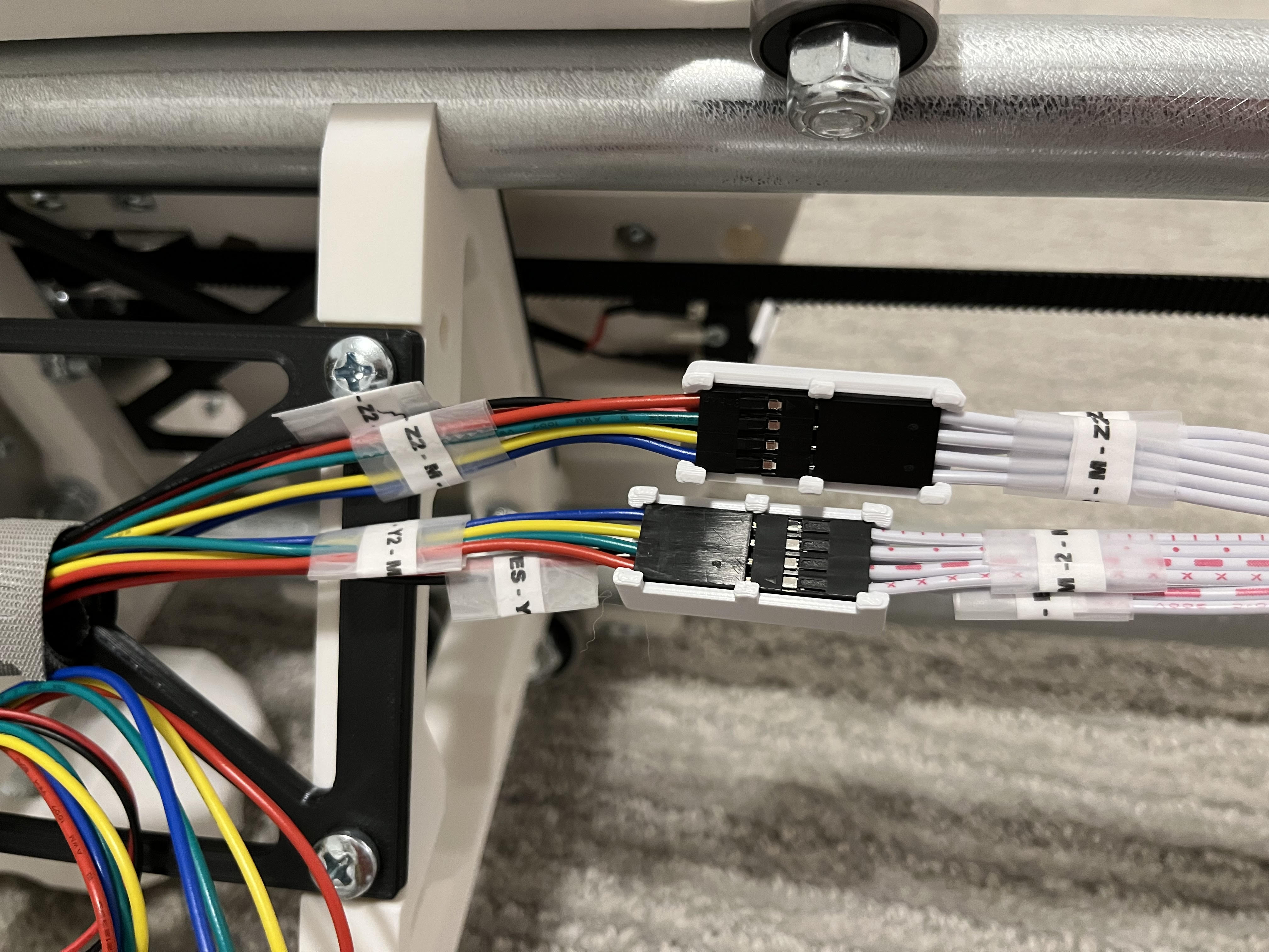 LowRider 3 LR3 CNC Stepper and Endstop Extension Clip