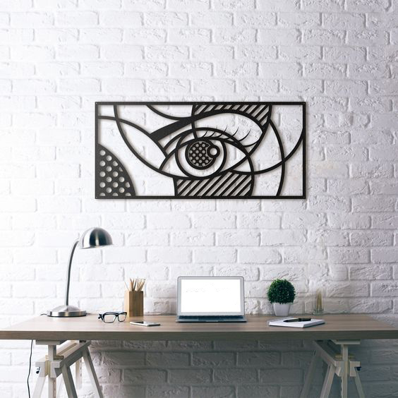 Eye Wall Sculpture 2D