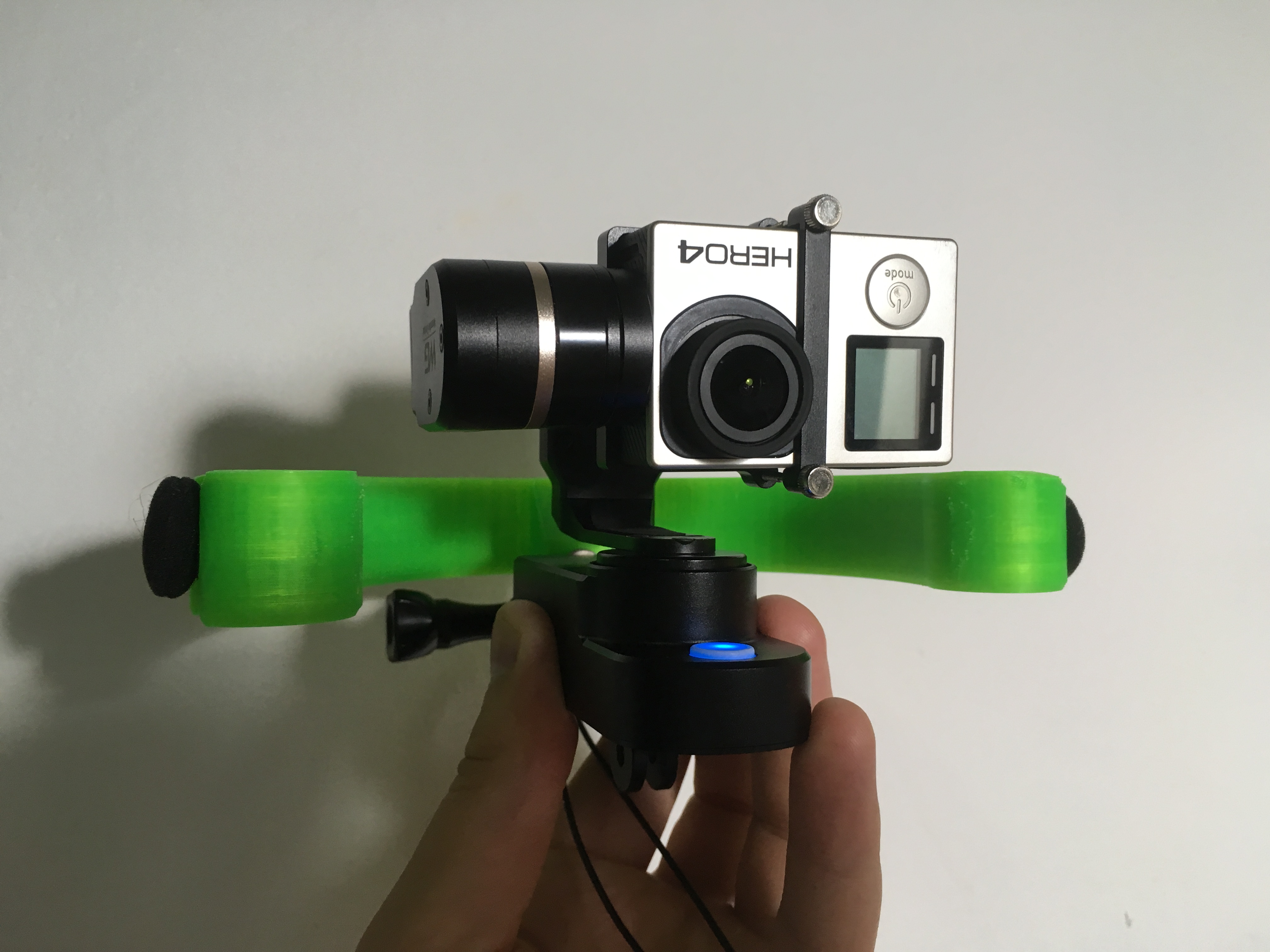 Binaural Microphones GoPro Mount for Feiyu Wearable Gimble
