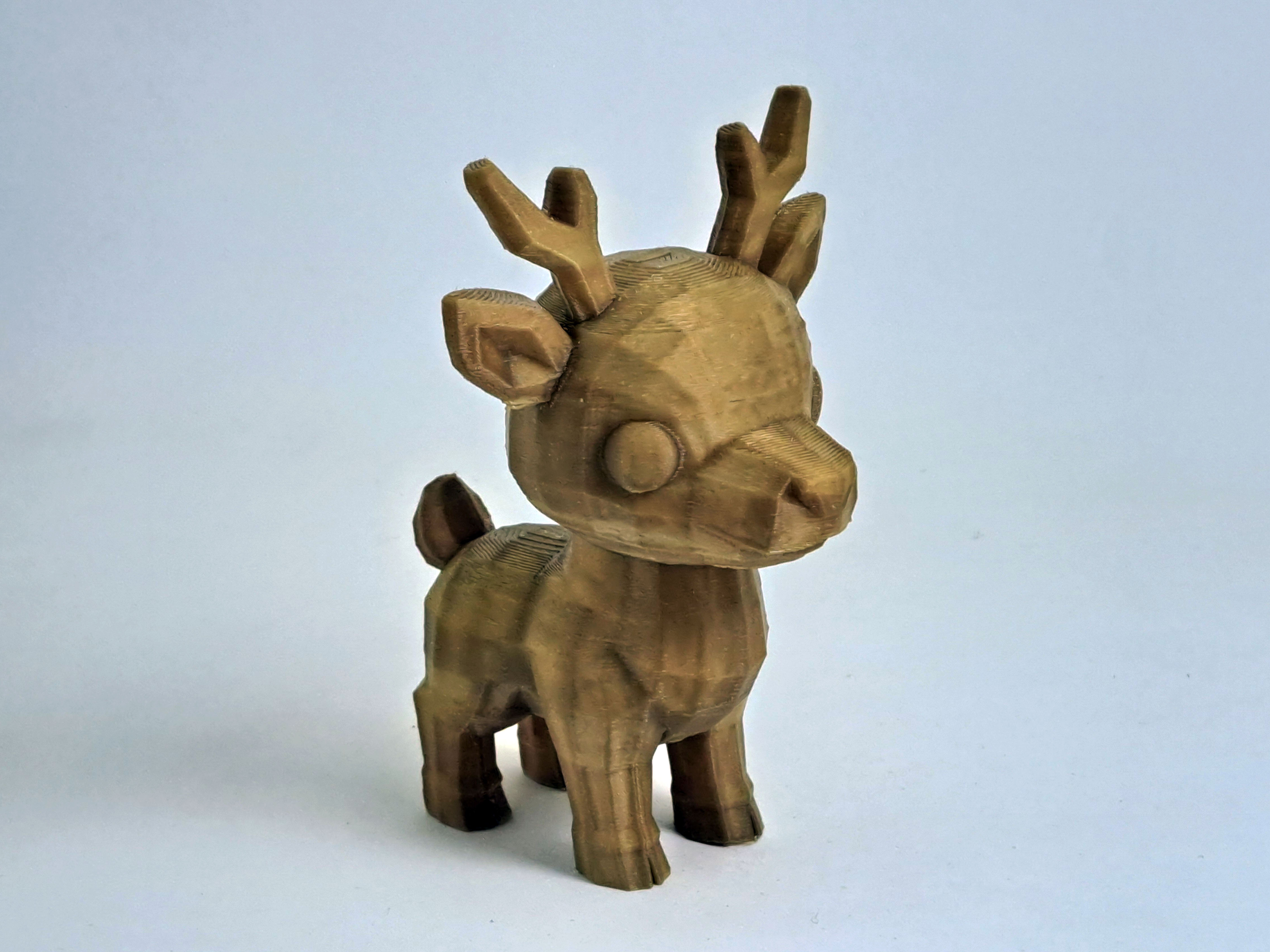 Low Poly Reindeer - Santa's Ride! Minimal Designs