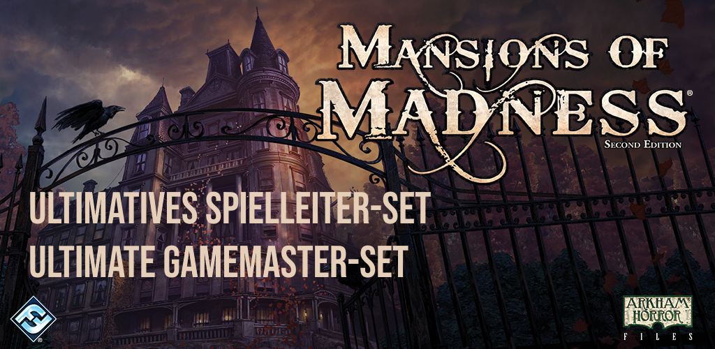 Villen des Wahnsinns 2. Edition Spielleiter Organizer / Mansion of Madness 2. Edition Gamemaster Organizer