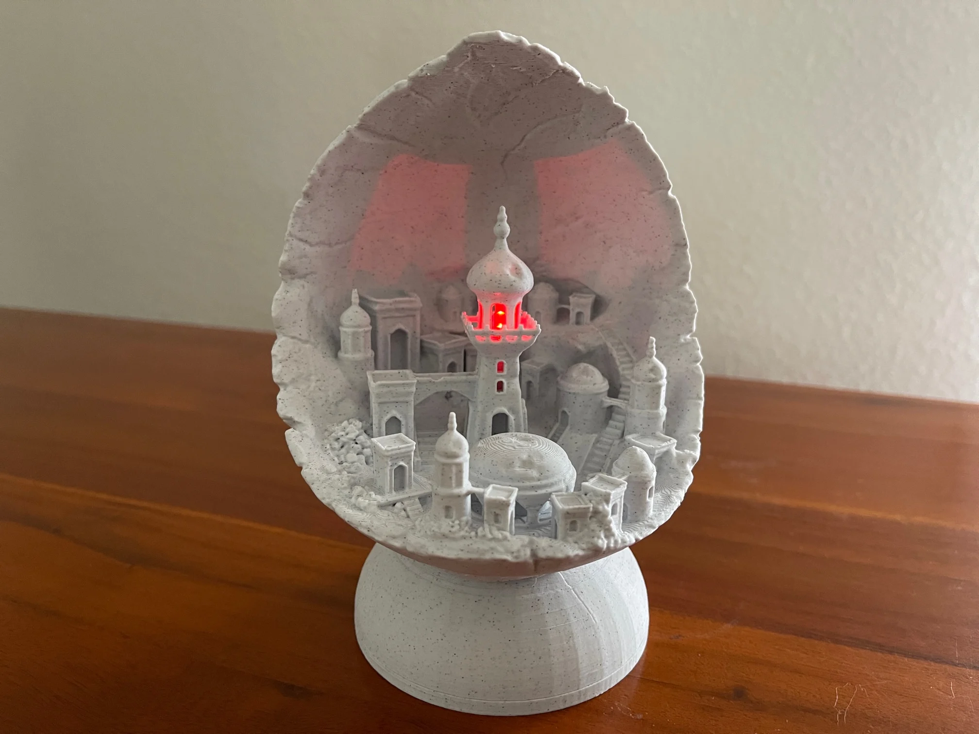 LED Sockel für Moon city