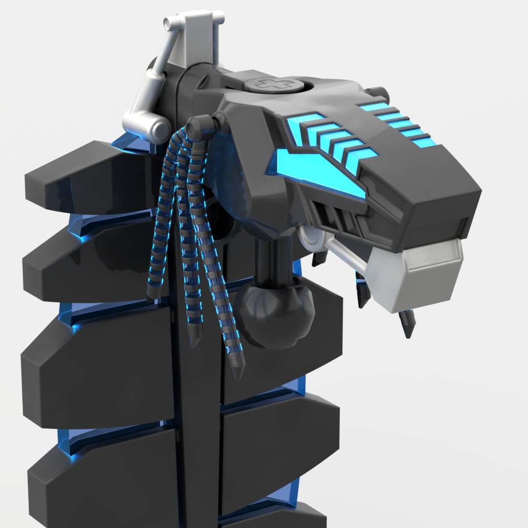 Bionicle Roodaka's Head (Movie version) (Updated)