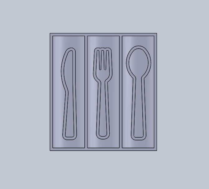 Silverware Holder