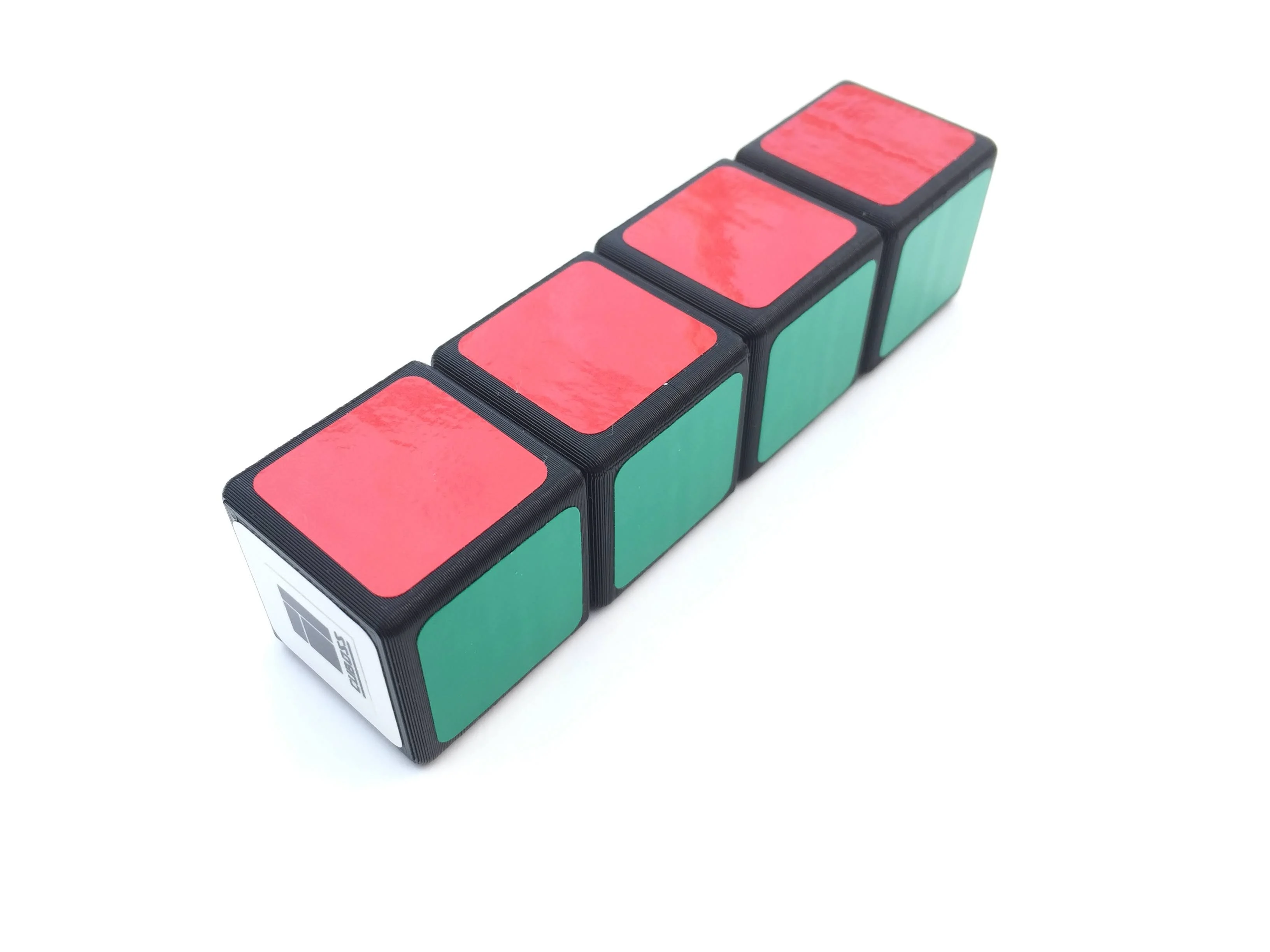 Expandable 1x1xn Twisty Puzzle (No screws/springs)