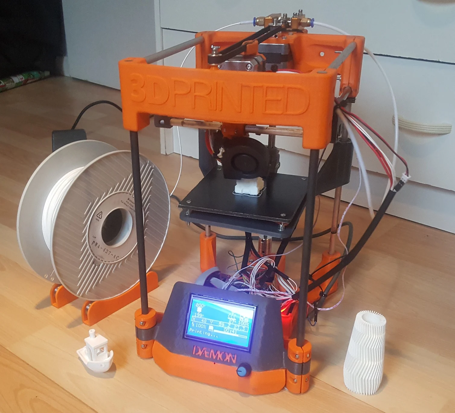 DAEMON 3D Printable 3D Printer