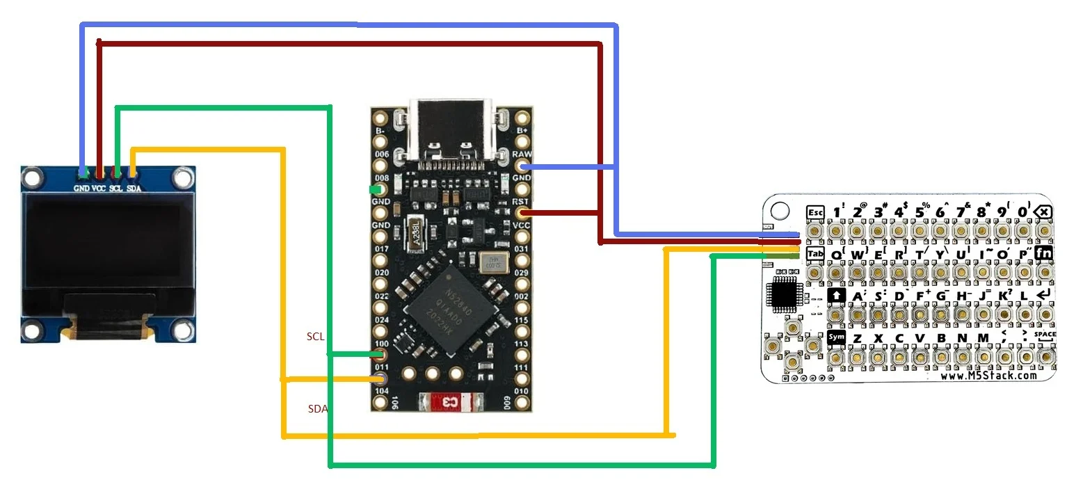meshtastic Pro Micro SX1262 and Pro Micro NRF52840 qwerty node
