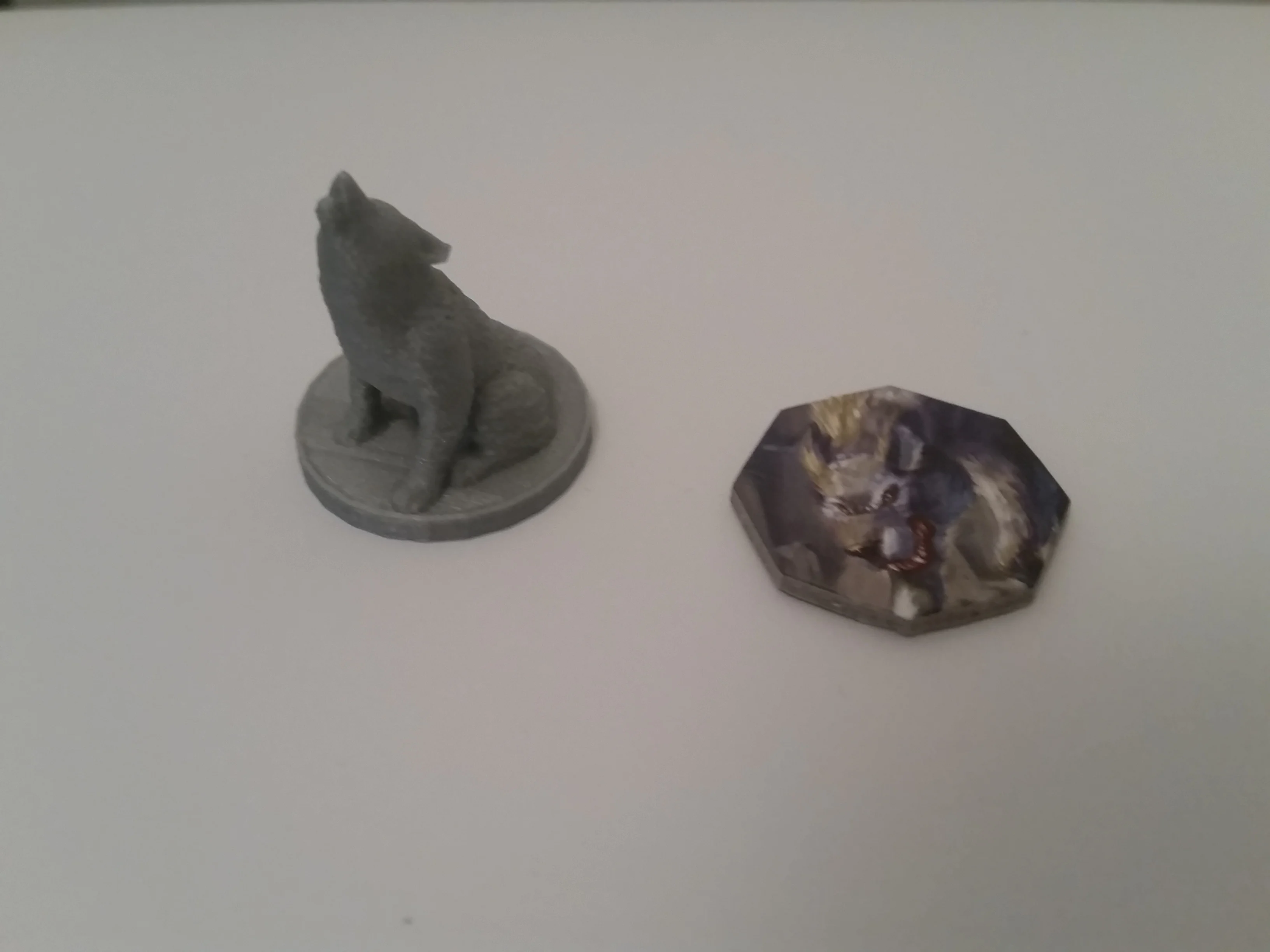 Descent 2nd ed. Wolf familiar mini