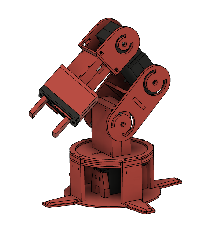 3D Printed Arduino Based Robotic Arm
