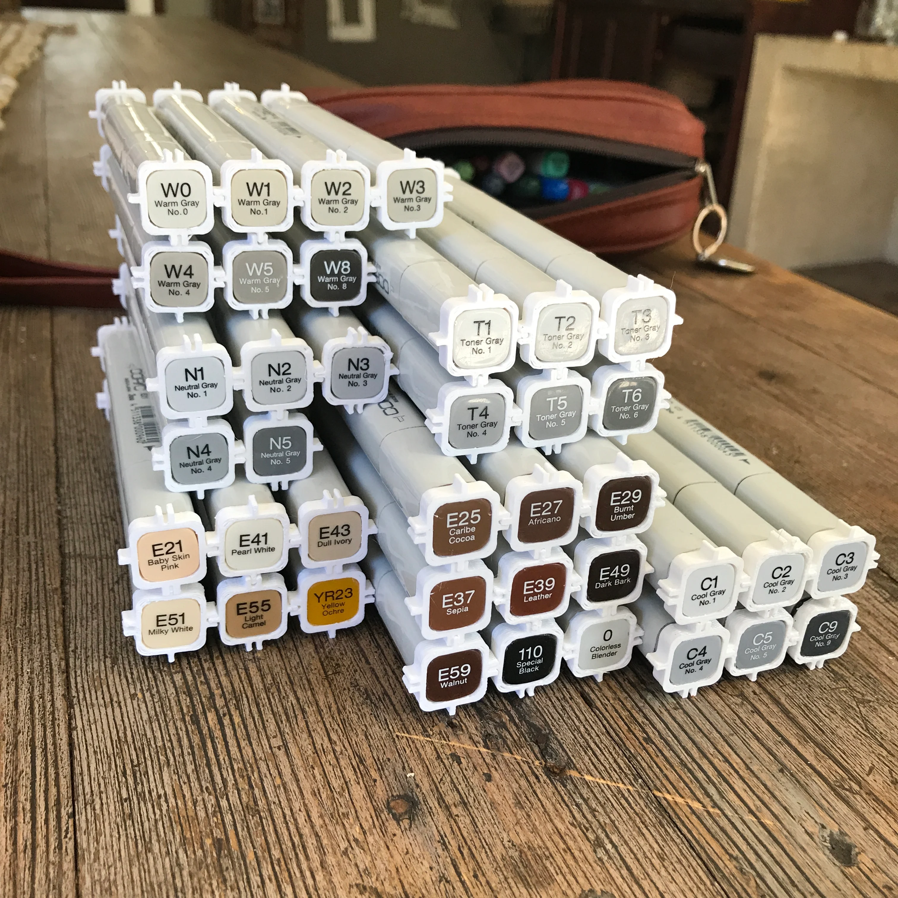 Modular Copic Marker organising system