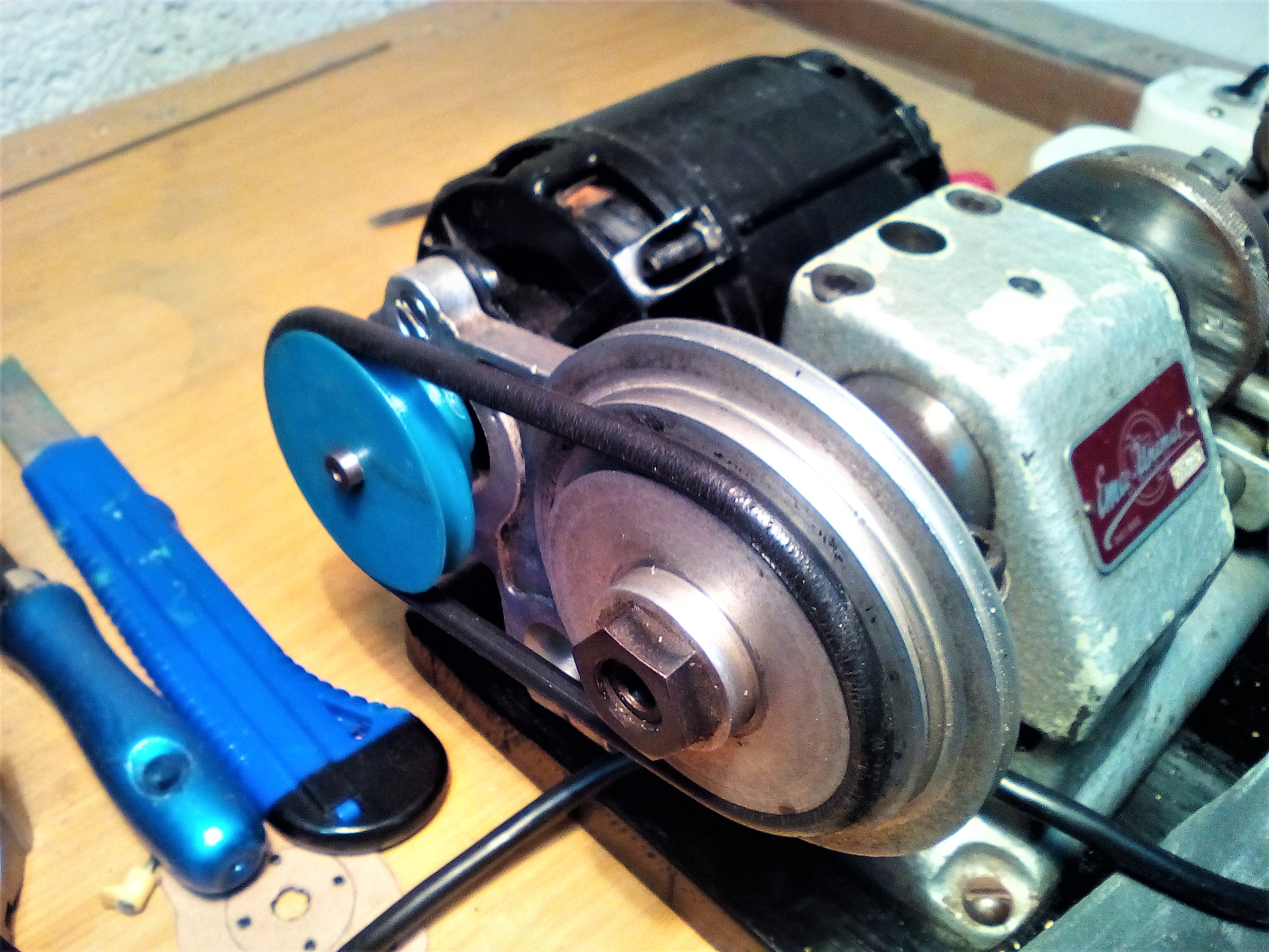 Mini Lathe Motor Pulley