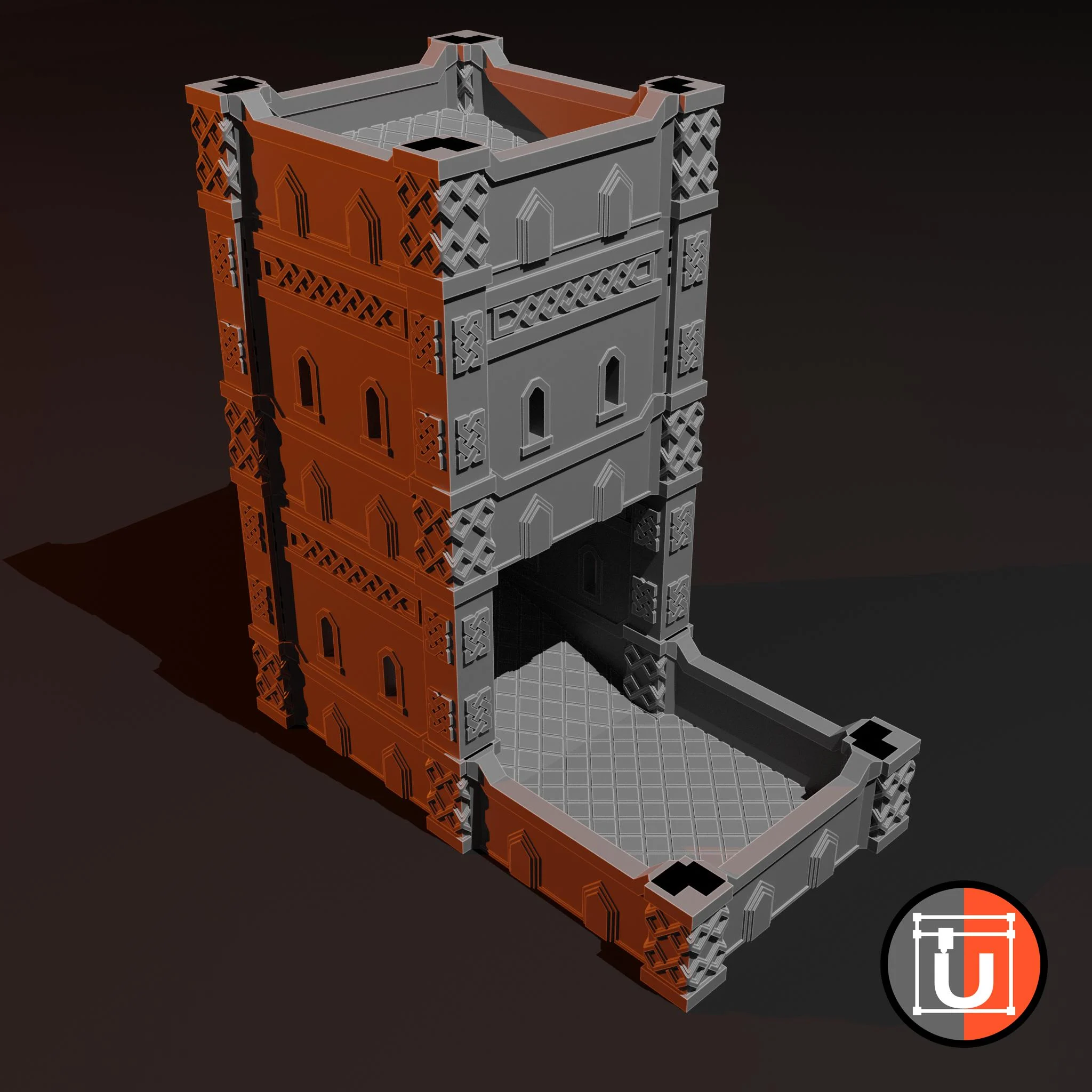 Dwarf Dice Tower