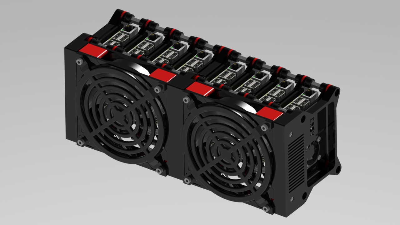 RPi 2 & 3 Modular Cases and Cluster