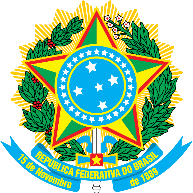 Armas Nacionais do Brasil - Coat of arms of Brazil