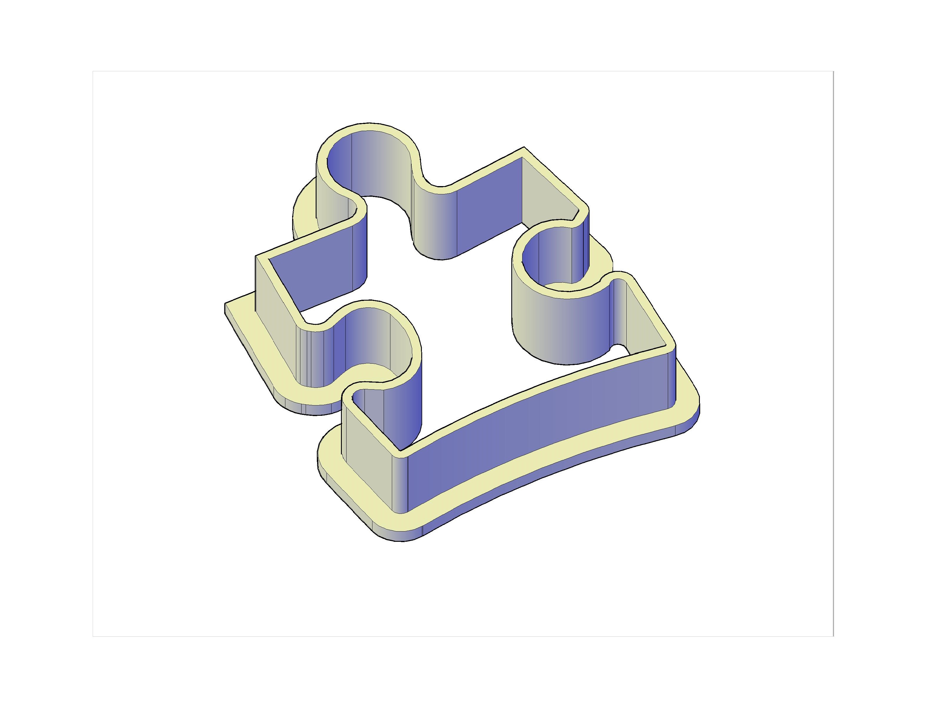 Autism cookie cutter