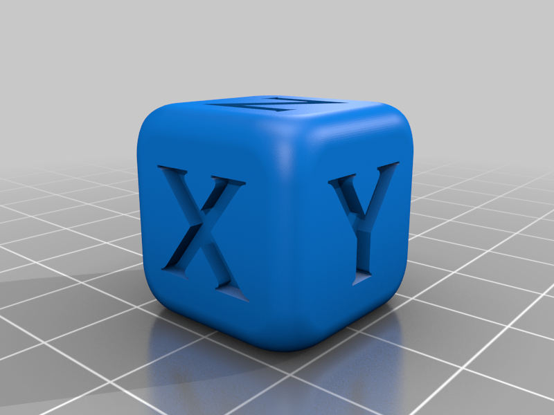 20 mm cube test rounded