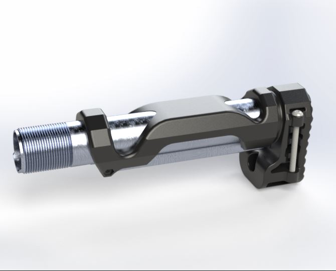 AR!5, Mini-Stock, Light Minimalist, millspec buffer