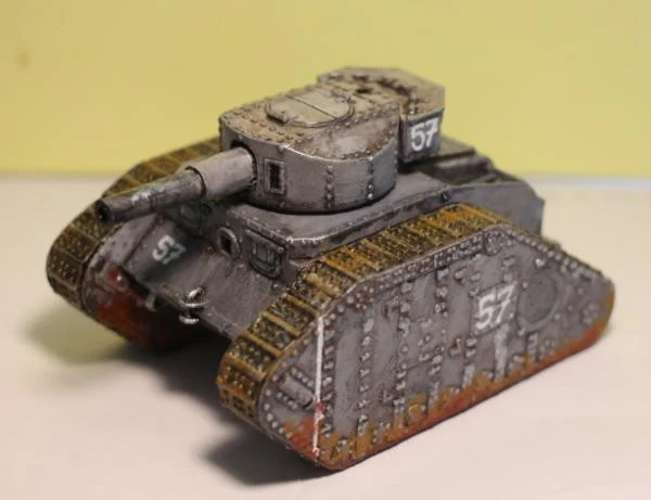 28mm Pugnator tank - work in progress