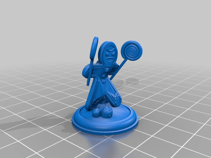 Gingerbread Men Warriors for Tabletop Adventures