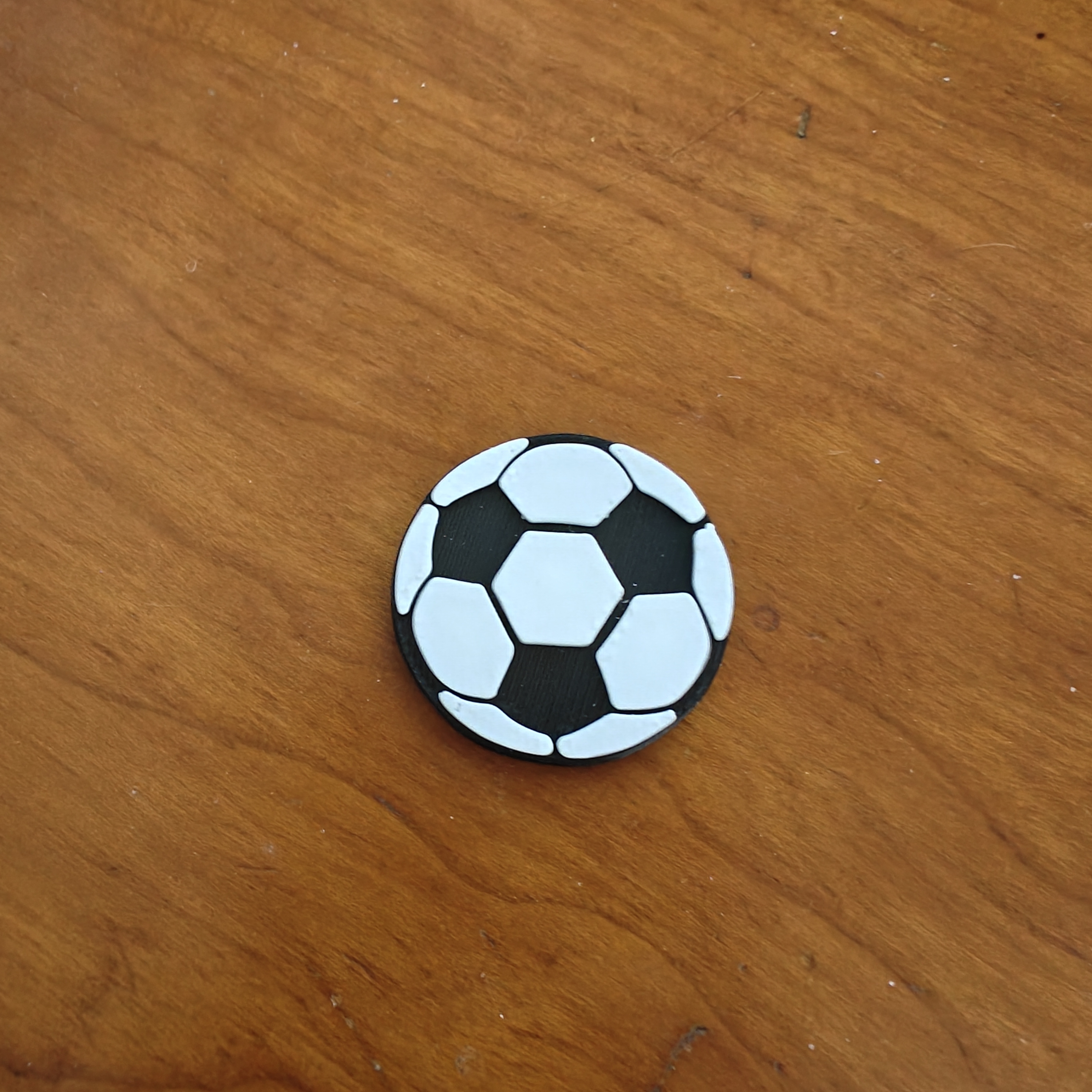 soccer ball fridge magnet 3x1 mm