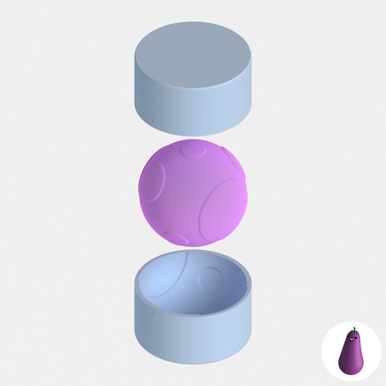 Sphere D80 Balls Bath Bomb Mold Press Solid Soap