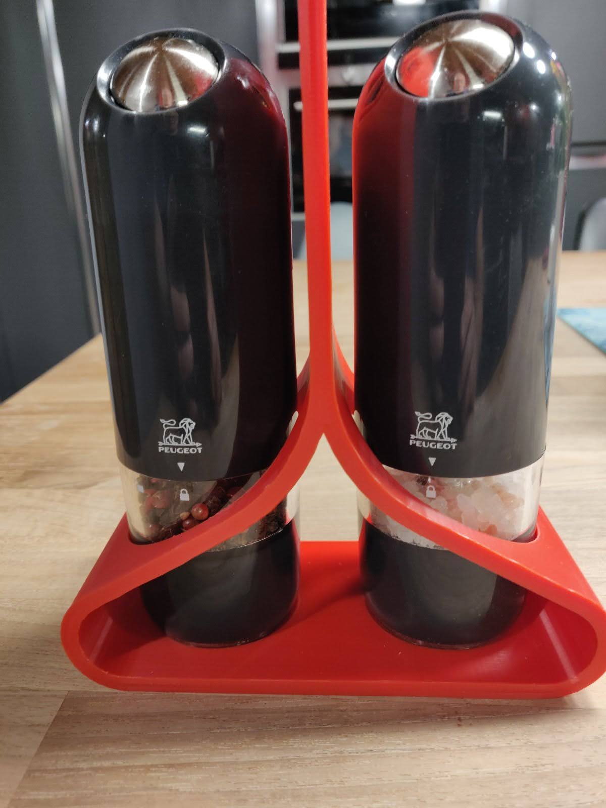 Peugeot Electric salt and peper support / Support sel et poivre électrique peugeot