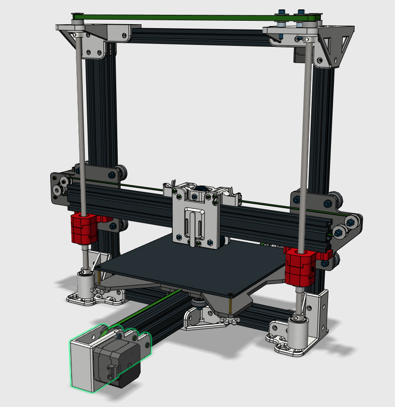 Oldham coupler for TEVO Tarantula