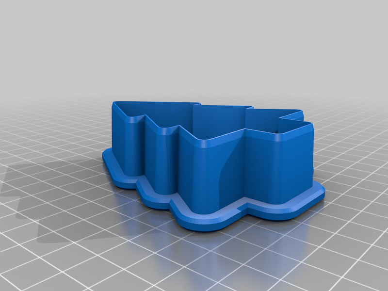 Christmas fir tree cookie cutter