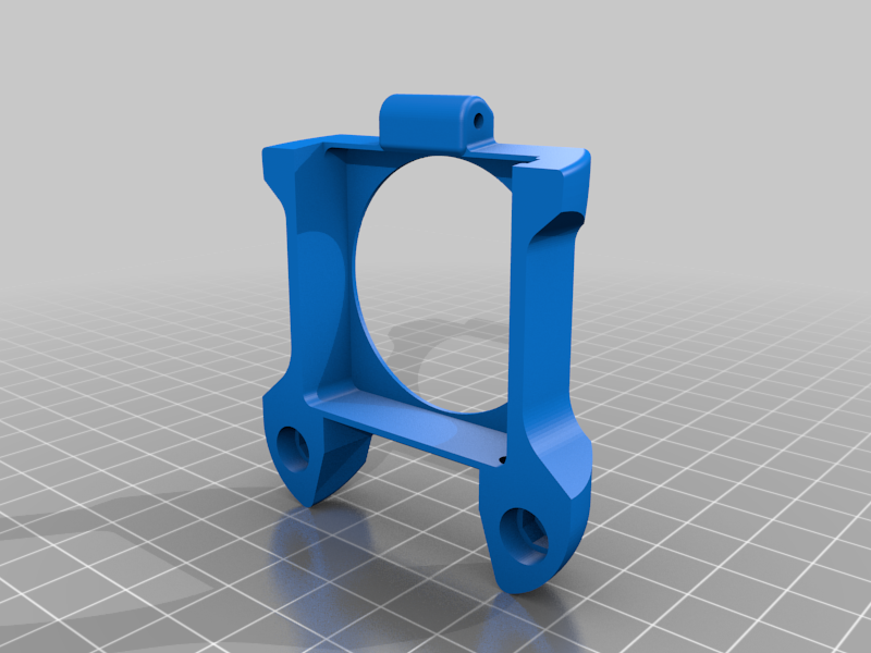 Voron 2.4 MagnetFan mount with LED