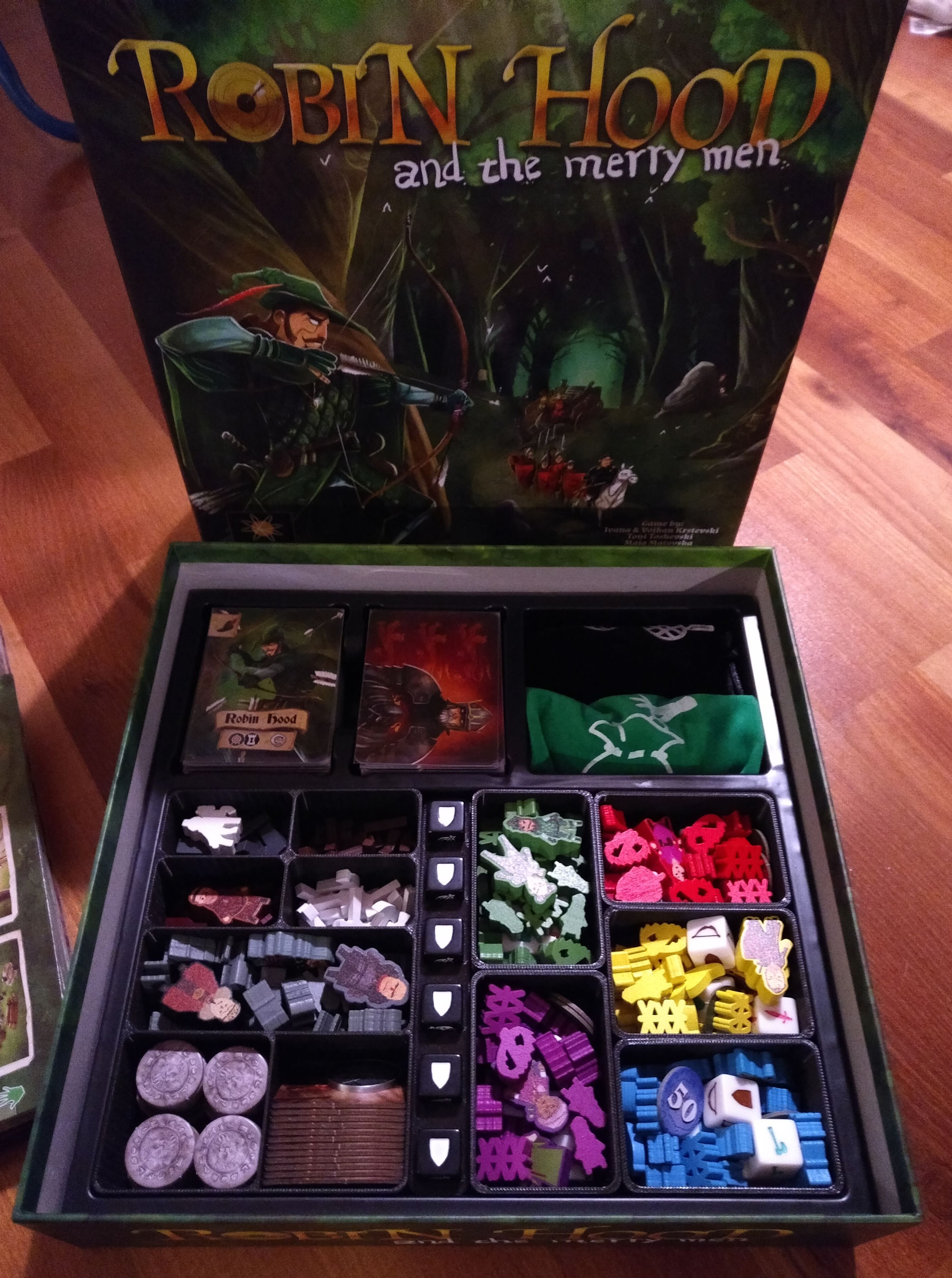 Robin Hood and the Merry Men Organizer