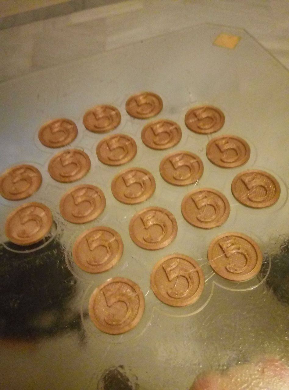 Caylus BoardGame Upgrade Coin