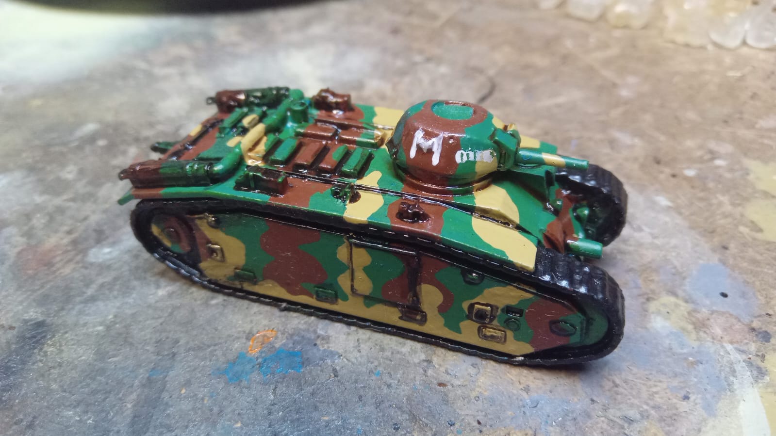 1:100 Char B1 tank