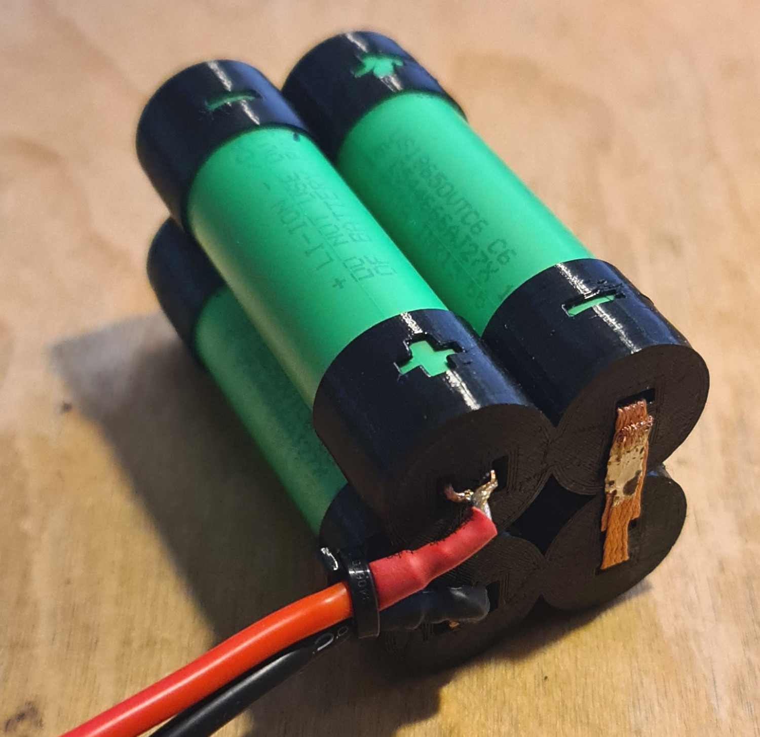 18650 4S & 6S single cell pack