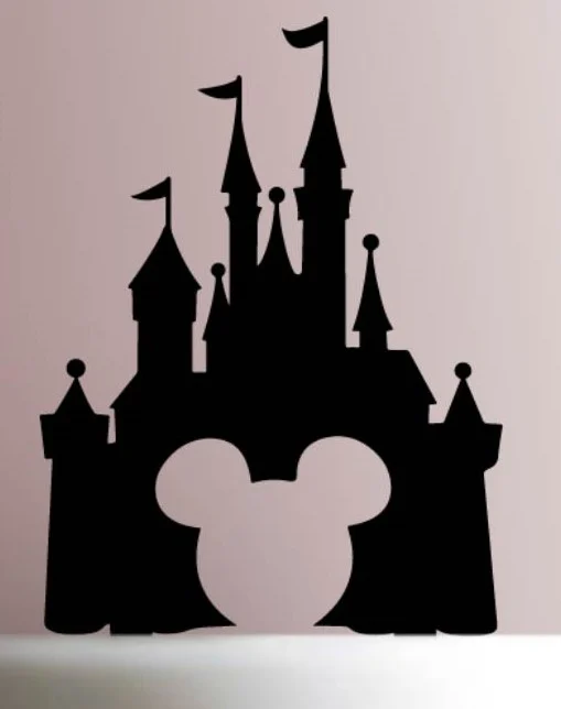 Disney Castle cake topper