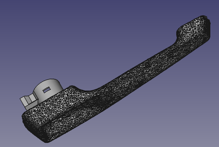 mercedes mb100 door knob 3d printable