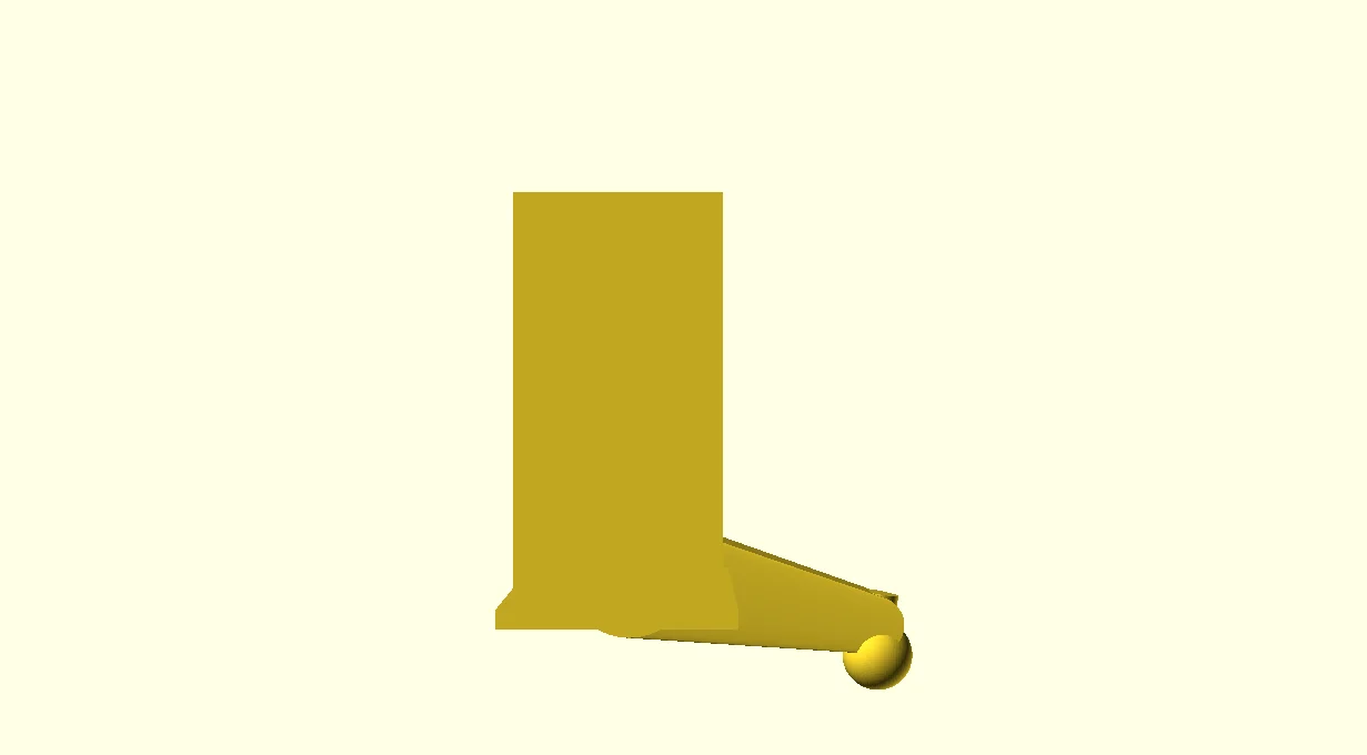 Mercedes-Benz W202 High-Rise Screen Mount (Deep Anchor)