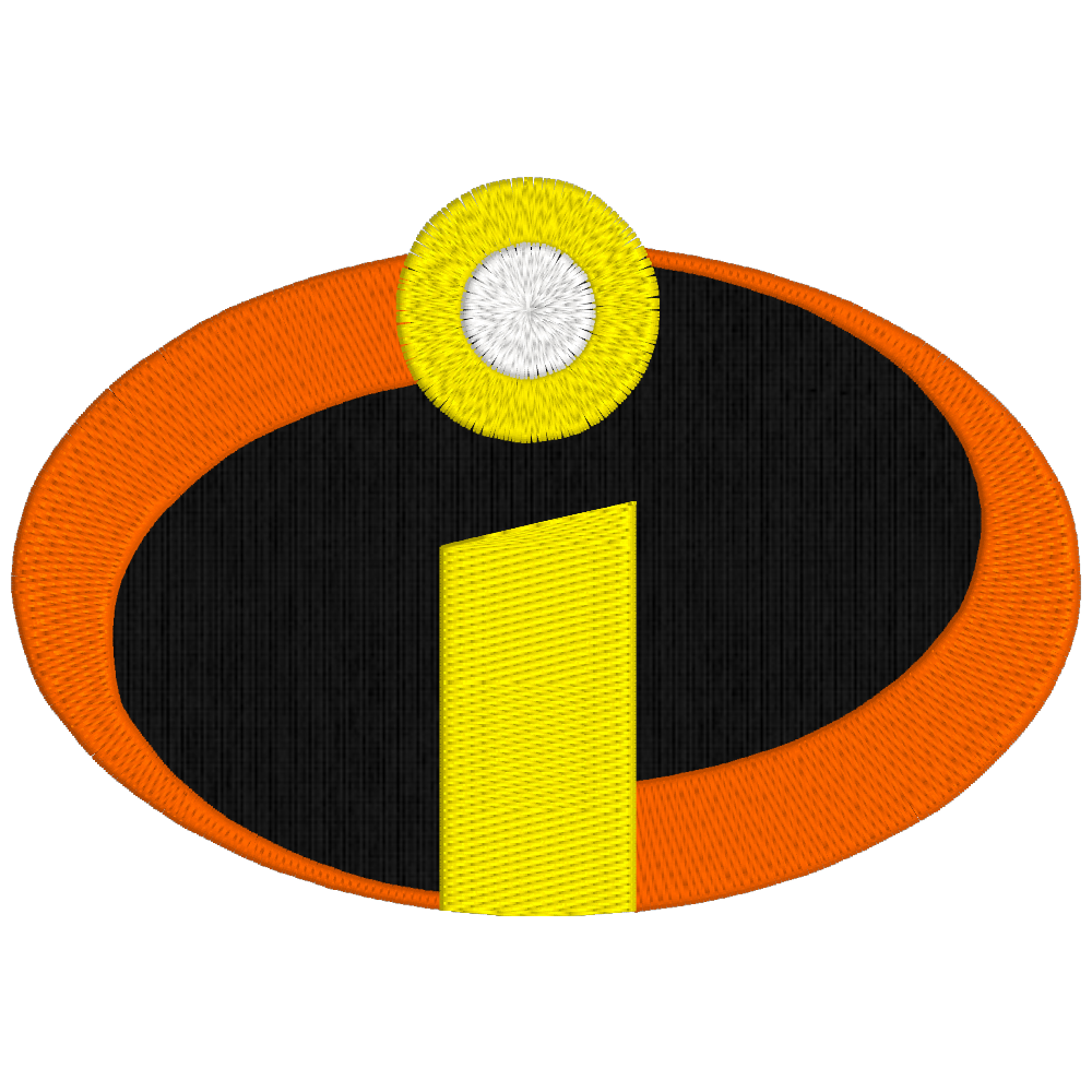 Incredibles Embroidery Design - Applique - Machine Embroidery