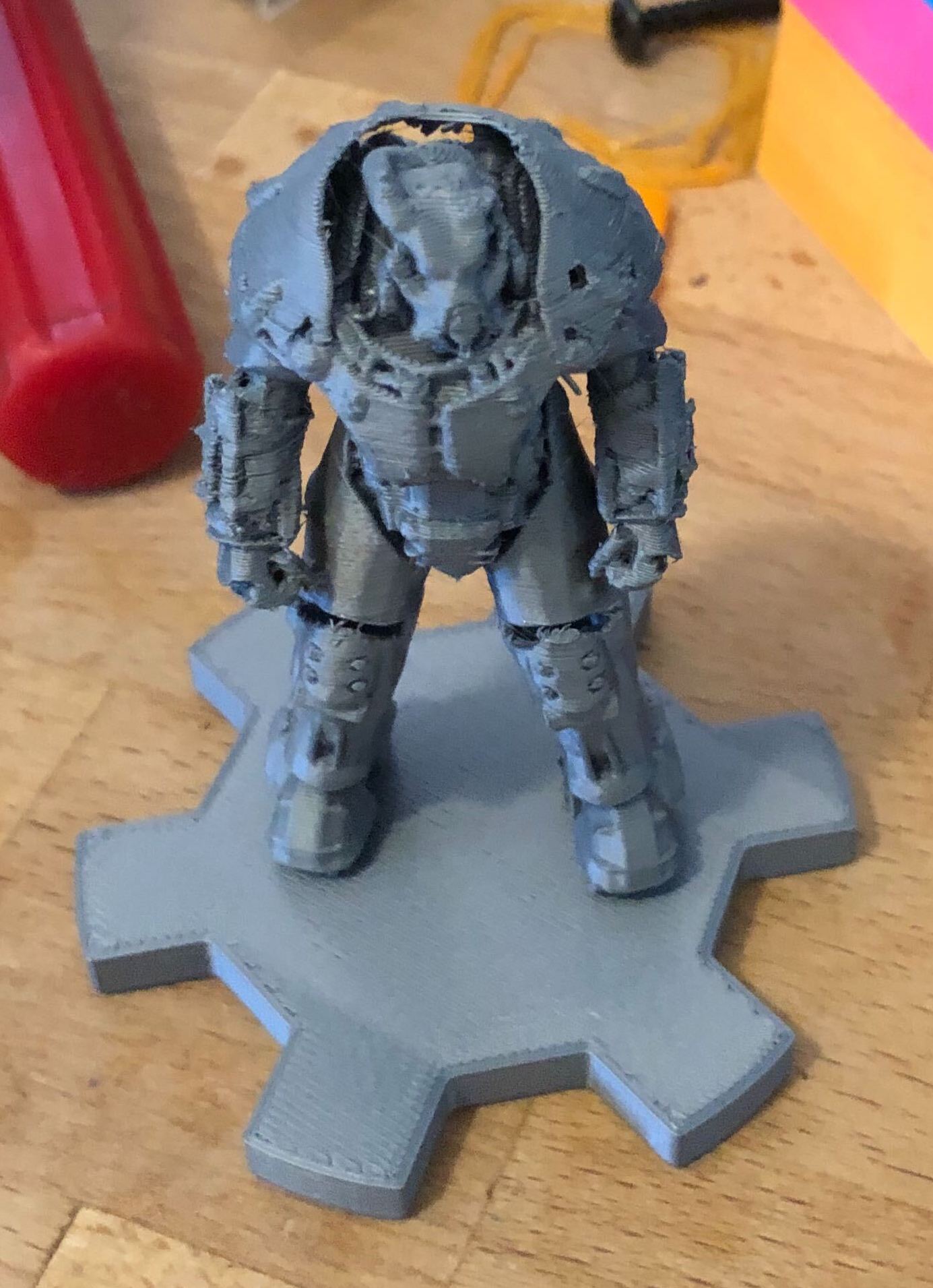 Vault door figure base