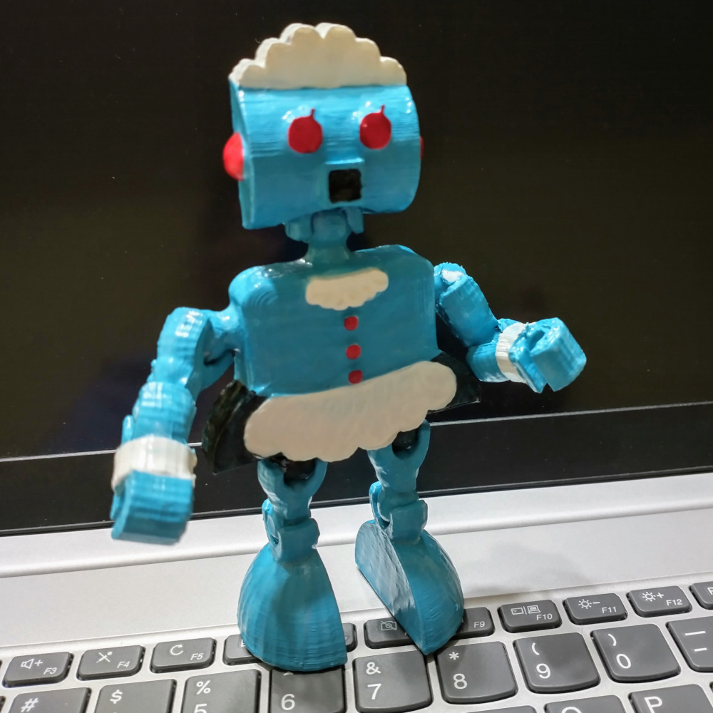 Rosie the Robot Maid - Jetsons - Klicket Compatible