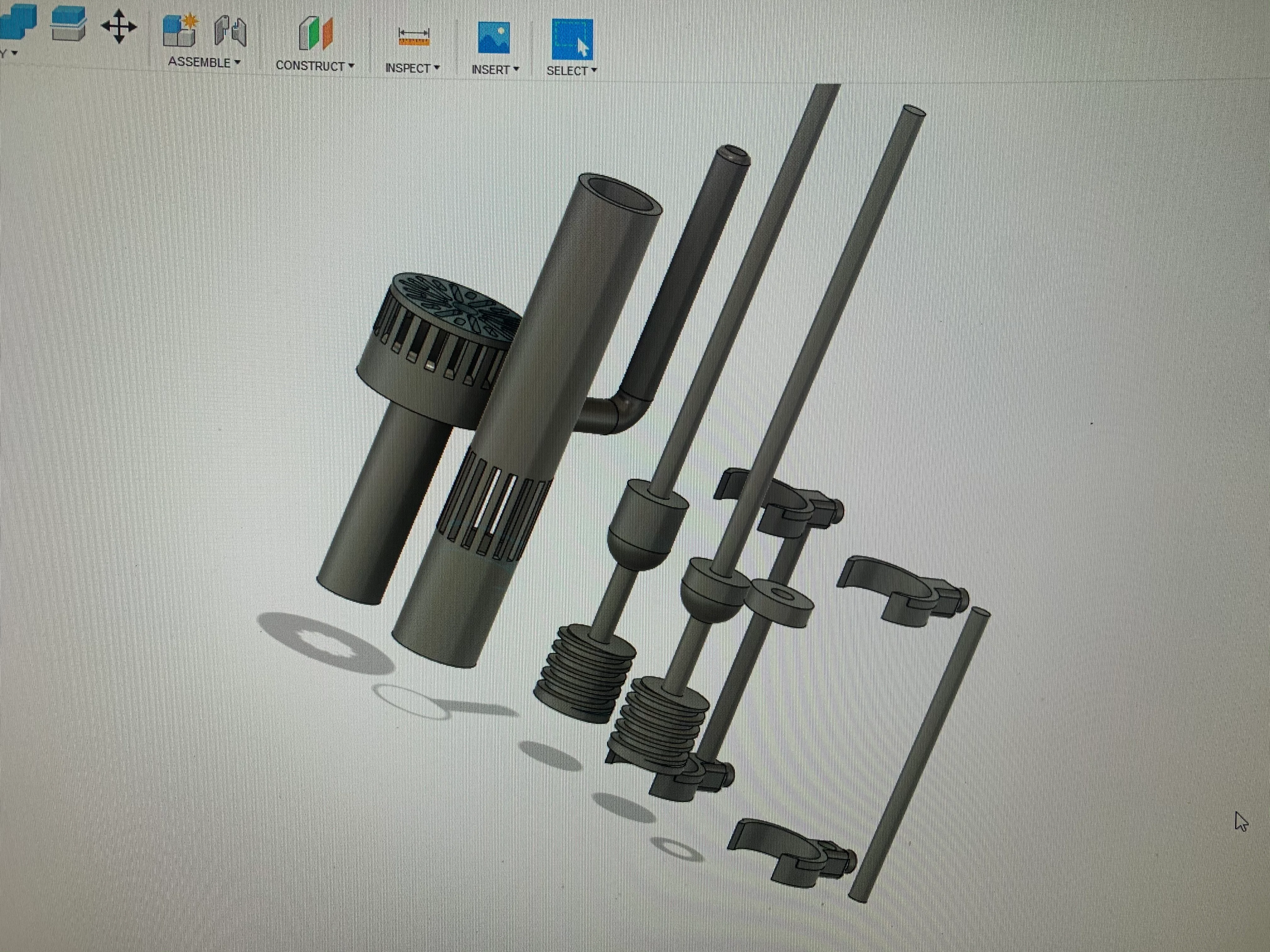 Aquarium Skimmer 12/16 hoose + 16/22 adapter