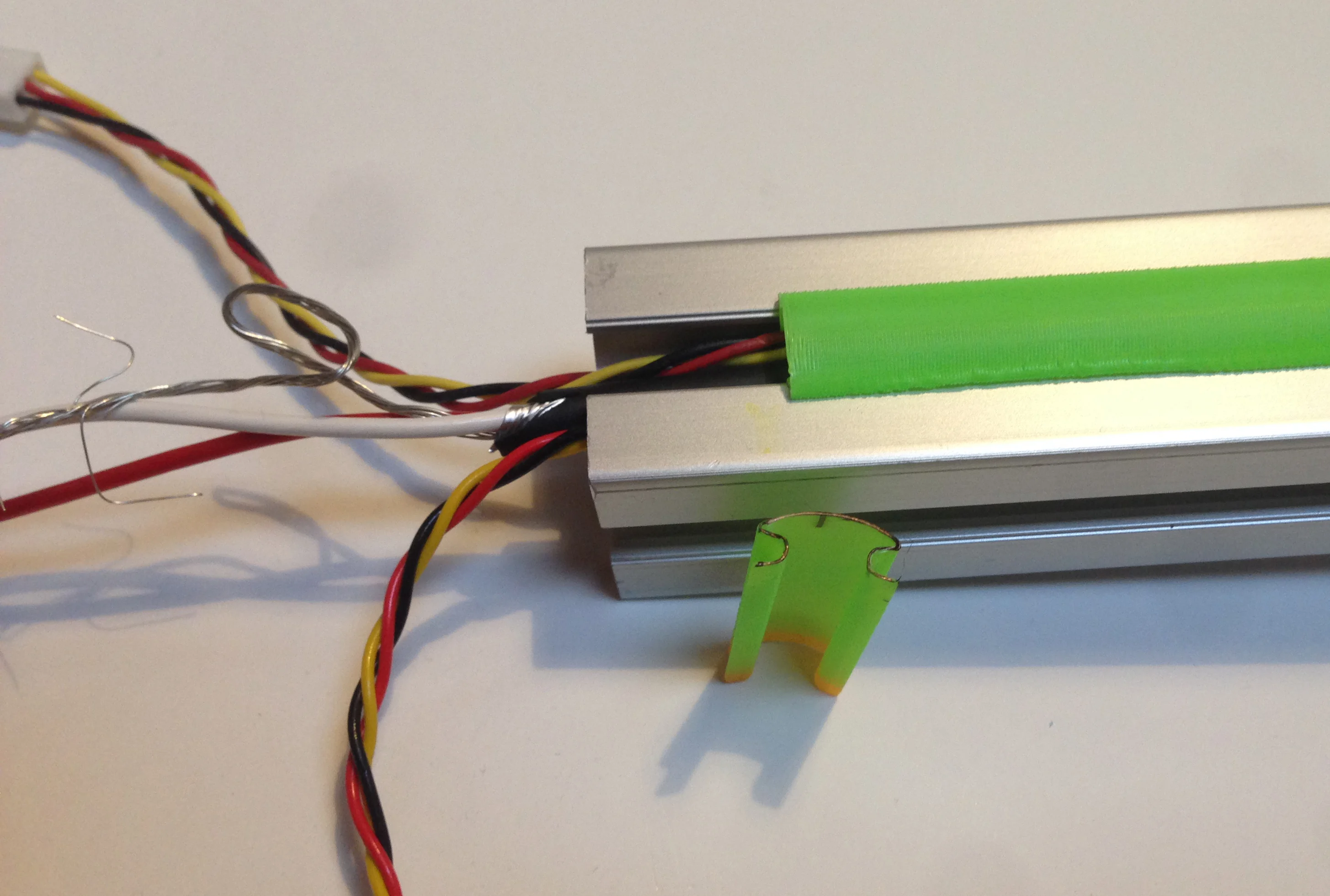 80/20 30mm extrusion slot cover for wiring.  FRC