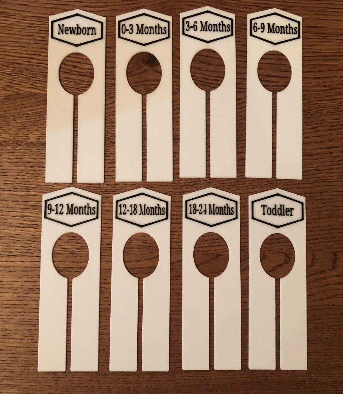 Baby Organization Closet Hangers