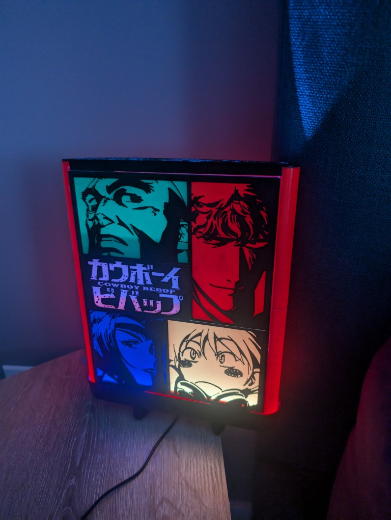 Cowboy Bebop Lithograph Lamp