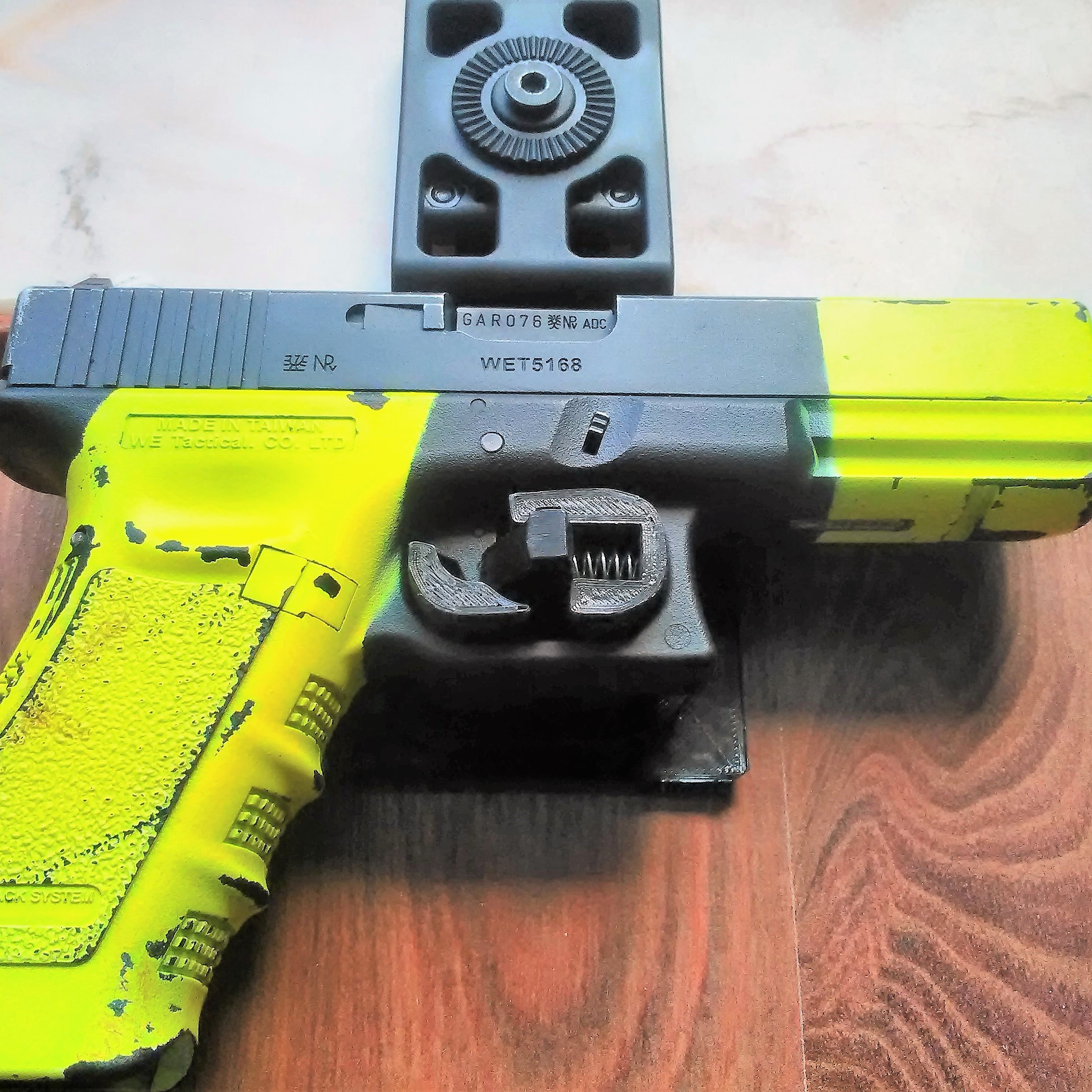 Airsoft G17/G18c Holster Trigger Lock Mechanism